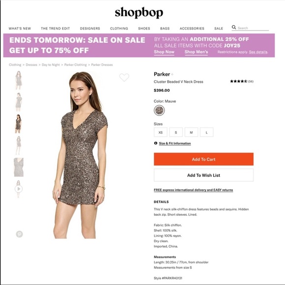 Parker Cluster Sequin Dress - Picture 6 of 9